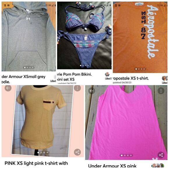 XS CLOTHING BUNDLE DIFFERENT BRANDS DESCRIPTION ON EACH PHOTO - Picture 1 of 6